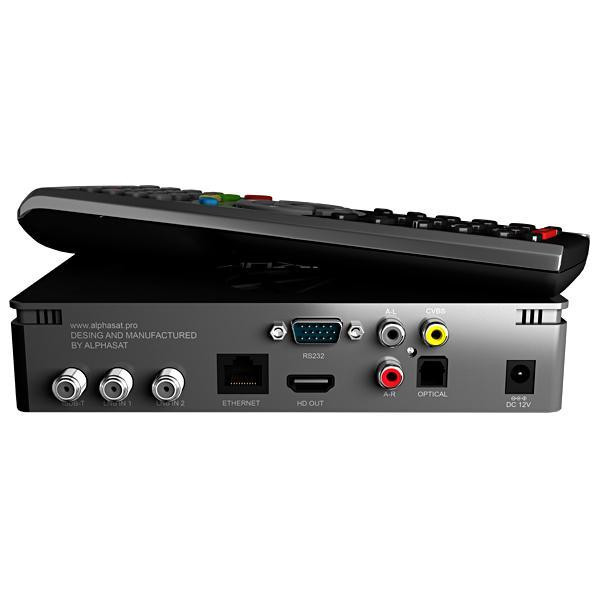 Receptor Alphasat Nexum H265 EDITION KVM IPTV FTA 