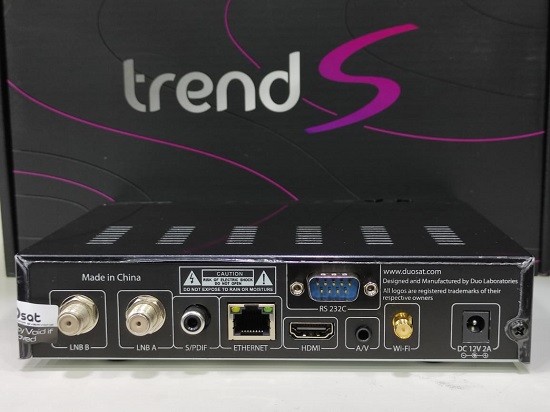 Receptor Duosat Trend S